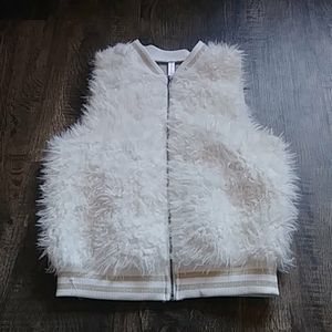 Fuzzy soft vest